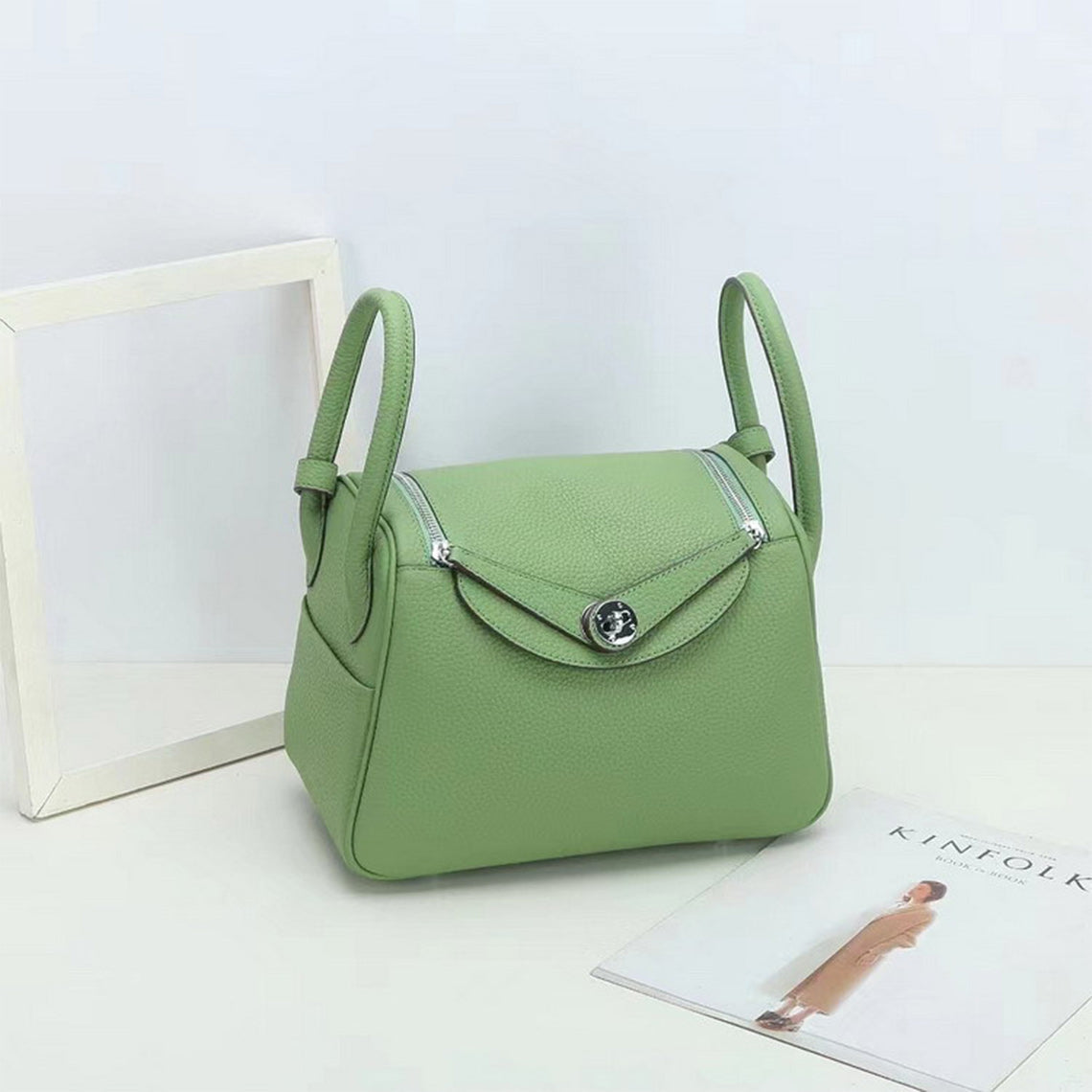 Top Grain Leather Inspired Lindi Bag
