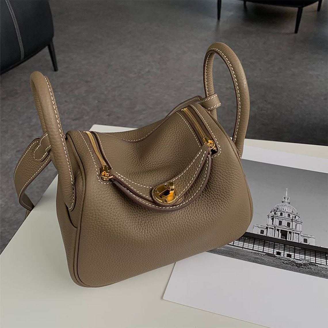 Top Grain Leather Inspired Lindi Bag