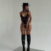 SERENA BODYSUIT 2 PIECE LINGERIE SET