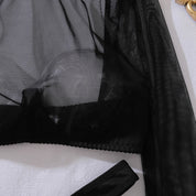 Seductive Sexy Lingerie 2PC Set with Stockings