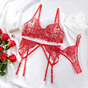 Janessa Floral Fancy Lingerie Set