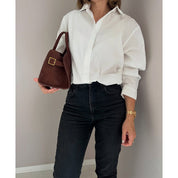 Suede Leather Inspired Margo Handbag for Women
