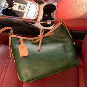 Leather Inspired Carry Shoulder Bag