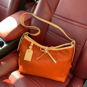 Leather Inspired Carry Shoulder Bag