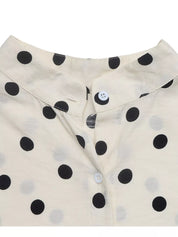 Women's polka dot shirt