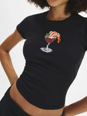Women's Graphic Tee – Round Neck Short Sleeve – Chaotic Fashion