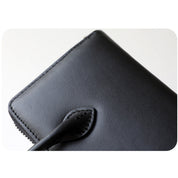 Fur Leather Polka Dot Small Clutch Handbag