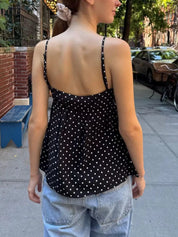 Breezy Camisole for Women – Dotted Print Detail – Chaotic Fashion