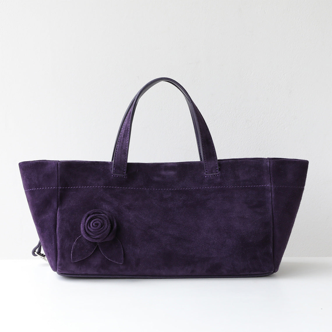 Suede Rose Bag