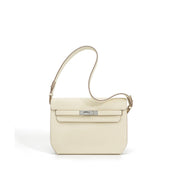 Leather Inspired Kelly Depeches Pouch Bag