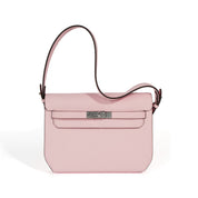 Leather Inspired Kelly Depeches Pouch Bag