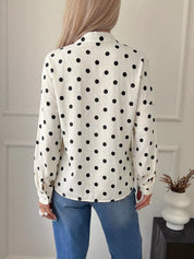 Women's polka dot shirt