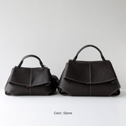 Top Grain Leather Women Smile Bag
