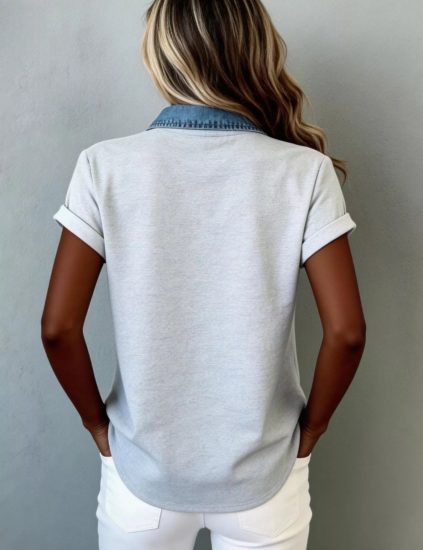 Women's shirt, short sleeve