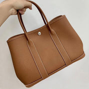 Top Grain Leather Inspired Garden Handbag