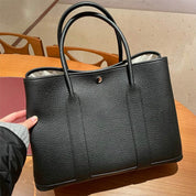 Top Grain Leather Inspired Garden Handbag