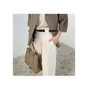 Top Grain Leather Inspired Garden Handbag
