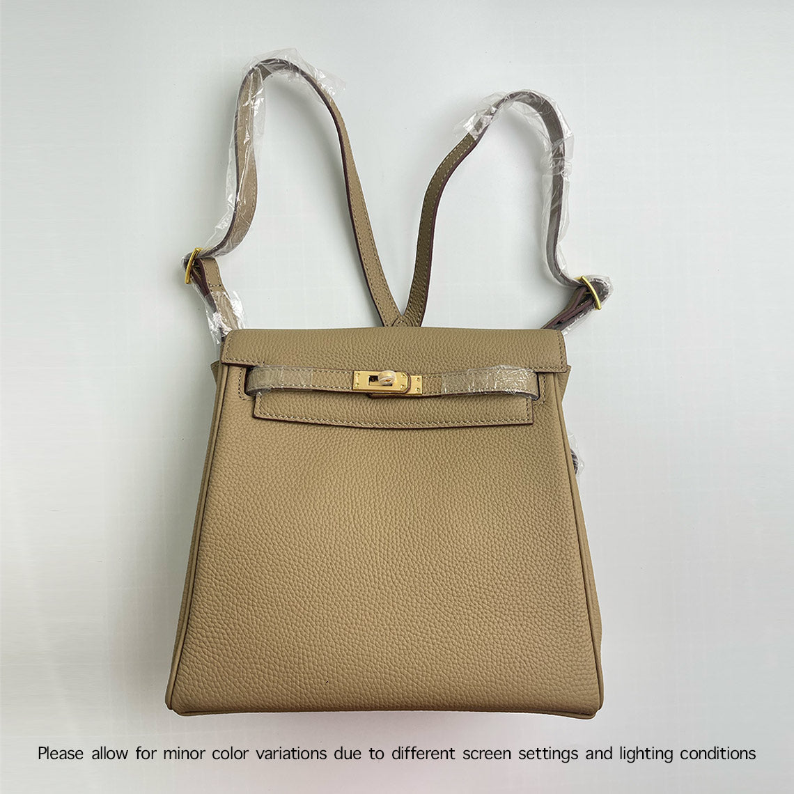 Top Grain Leather Inspired Kelly Backpack