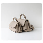 Top Grain Leather Women Smile Bag
