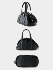 Modern Kiss Lock Handbag