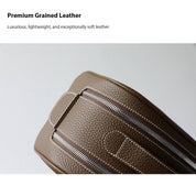 Top Grain Leather Luxury Cosmetic Toiletry Kit Bag