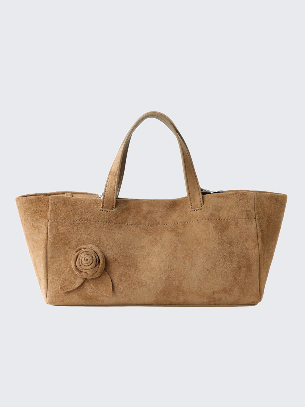 Suede Rose Bag