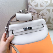 Top Grain Leather New Kelli Saddle Bag