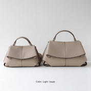 Top Grain Leather Women Smile Bag