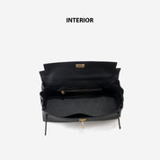 Top Grain Leather Inspired Kelli Shoulder Bag