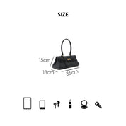 Top Grain Leather Inspired Kelli Shoulder Bag