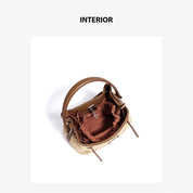 Straw Summer Bucket Bag