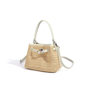 Straw Summer Bucket Bag