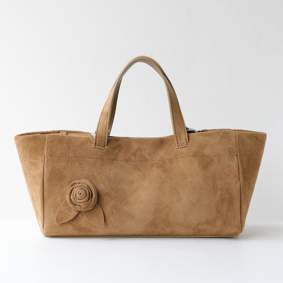 Suede Rose Bag