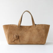 Suede Rose Bag