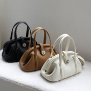 Modern Kiss Lock Handbag