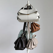 Top Grain Leather Women Smile Bag