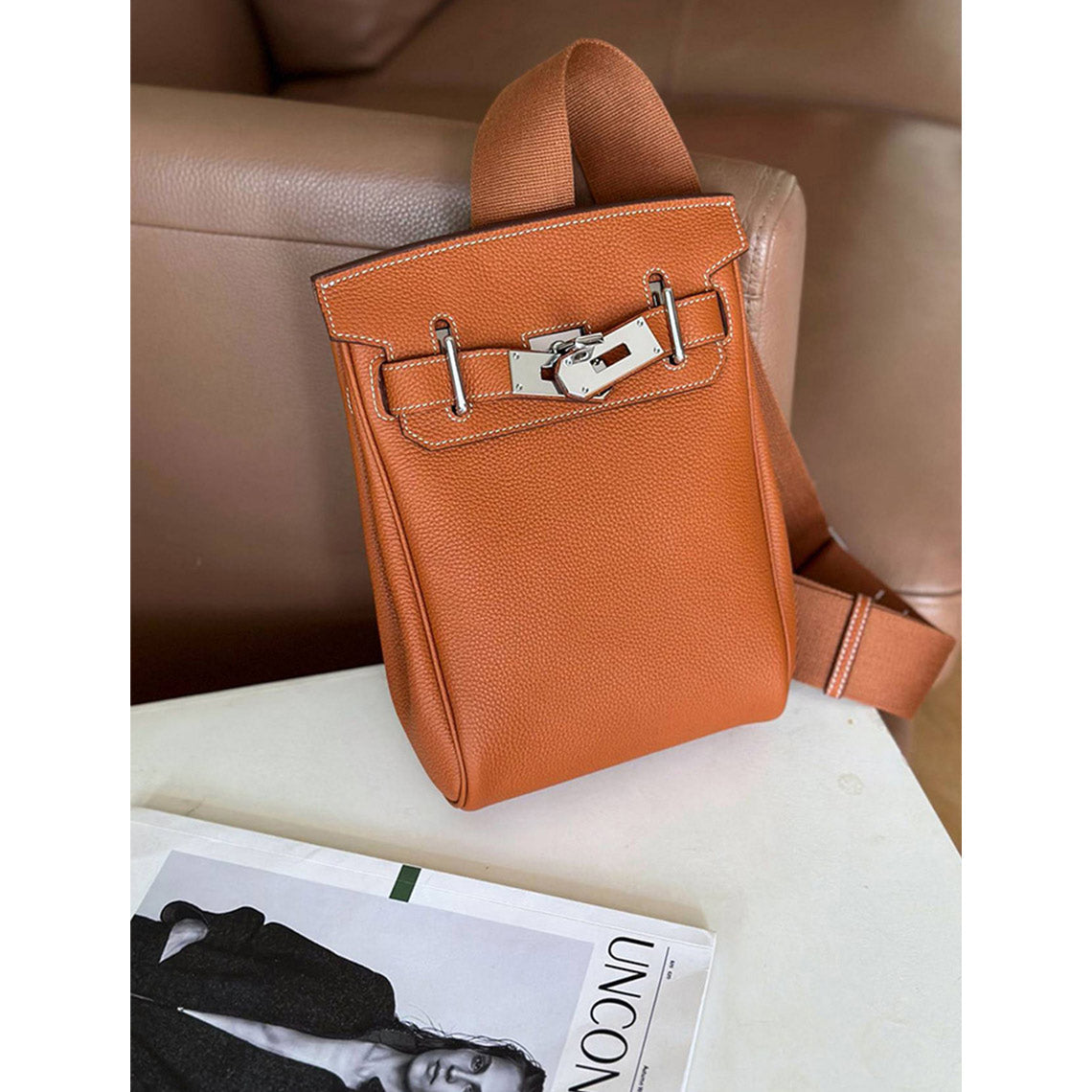 Top Grain Leather Inspired New Kelli Crossbody Fanny Pack