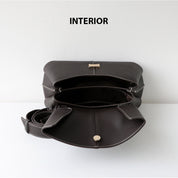 Top Grain Leather Women Smile Bag
