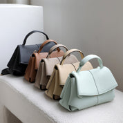 Top Grain Leather Women Smile Bag