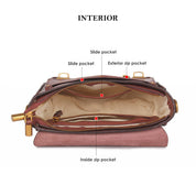 Vegetable Tanned Leather Vintage Women Satchel Bag