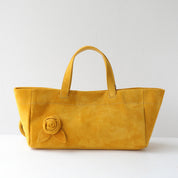 Suede Rose Bag